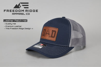 Richardson 112 - Leather Patch "Dad Rifles (A)"