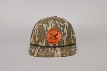 Lost Hat Goat Rope "Bottom Land" - Leather Patch "Freedom Ridge Apparel Duck"