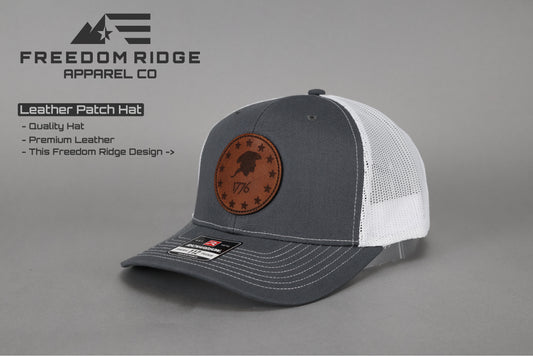 Richardson 112 - Leather Patch "Patriot 1776 Stars"